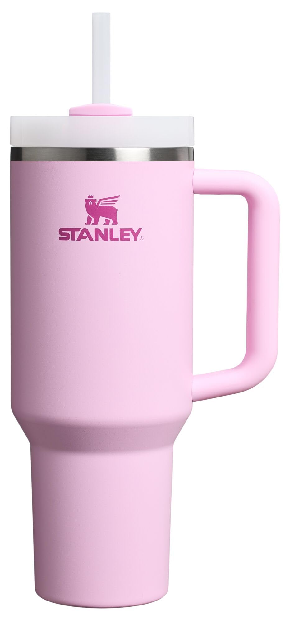 STANLEY Quencher H2.0 Flow State Tumbler, 40 oz, Cherry Blossom