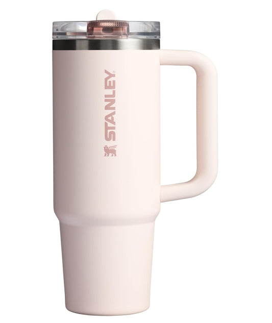 STANLEY Quencher ProTour Flipstraw Tumbler, 30 oz, Rose Quartz