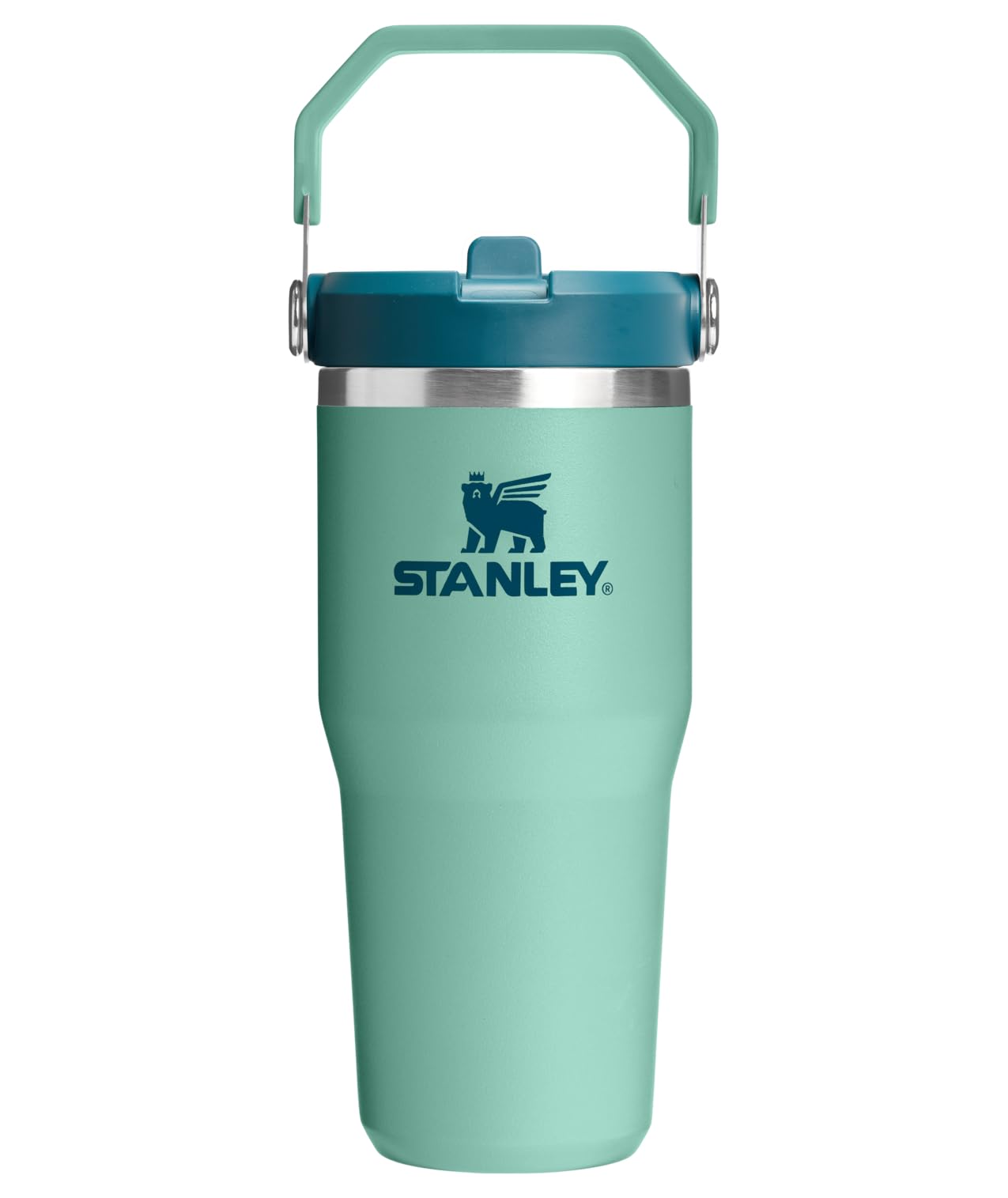 STANLEY IceFlow 2.0 Flip Straw Tumbler, 14 oz, Spring Green