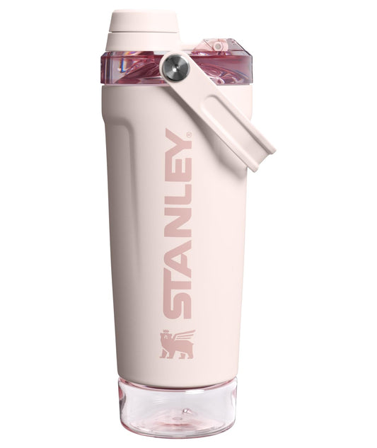 STANLEY Vitalize Shaker Bottle, 20 oz, Rose Quartz
