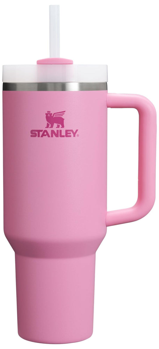 STANLEY Quencher H2.0 Flow State Tumbler, 40 oz, Peony