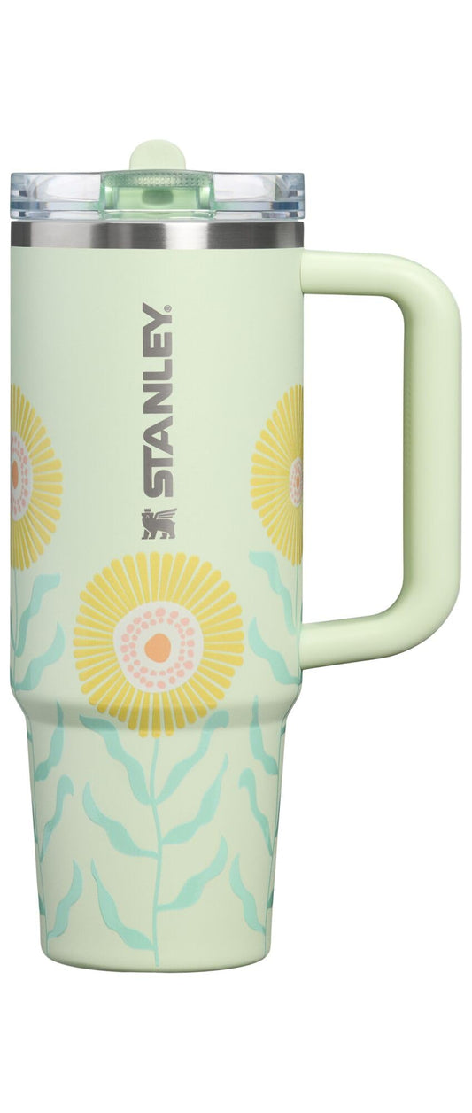 STANLEY Quencher ProTour Flipstraw Tumbler, 30 oz, Honeydew Garden